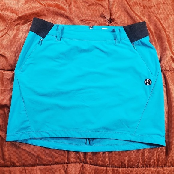 Volvik Pants - Volvik Women's Golf Lined Skort Skirt Size 67CM (Size 4-6) Blue Activewear RARE